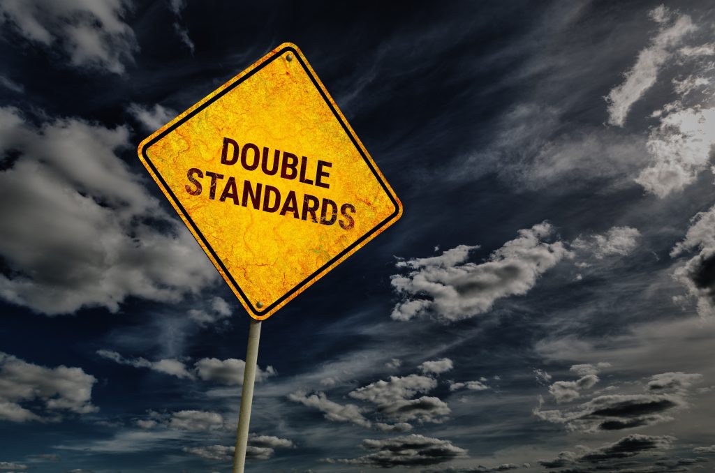 Faith Thinking | Do Double Standards Apply?